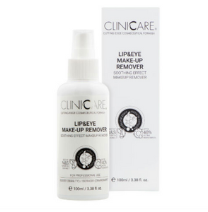 Lip & Eye ClinicCare Make-Up Remover - effortlessly removes make-up from the skin and lashes.